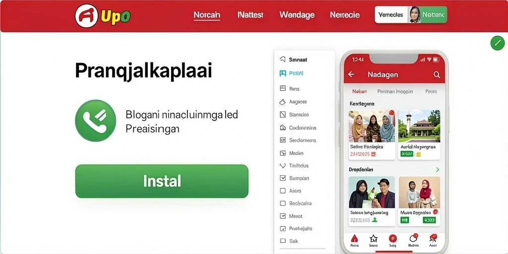 Menampilkan antarmuka pengguna yang menarik dan mudah digunakan.