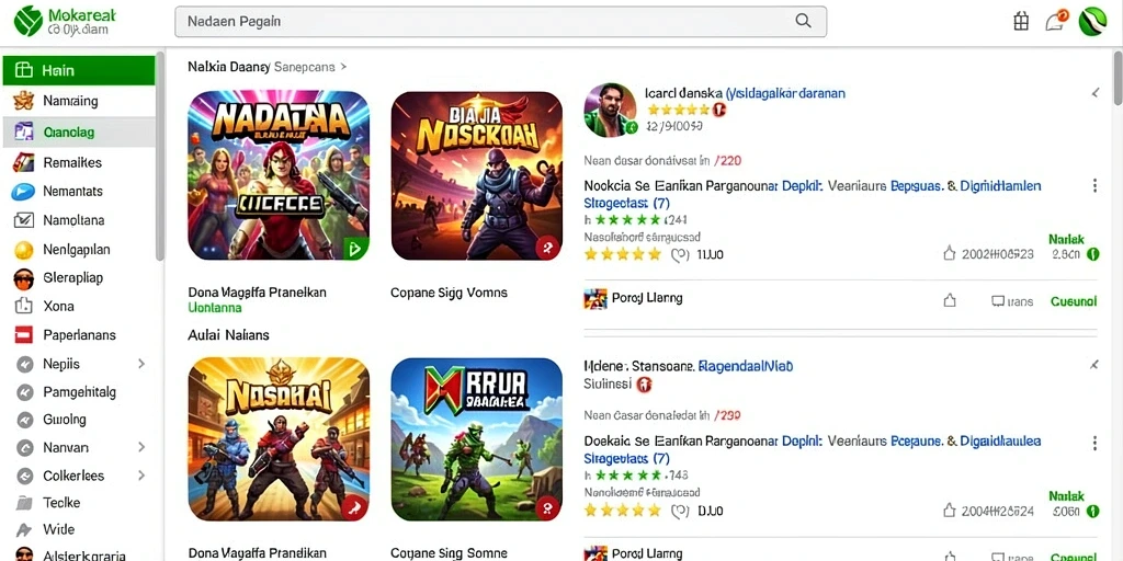 Tampilan antarmuka pengguna yang intuitif.