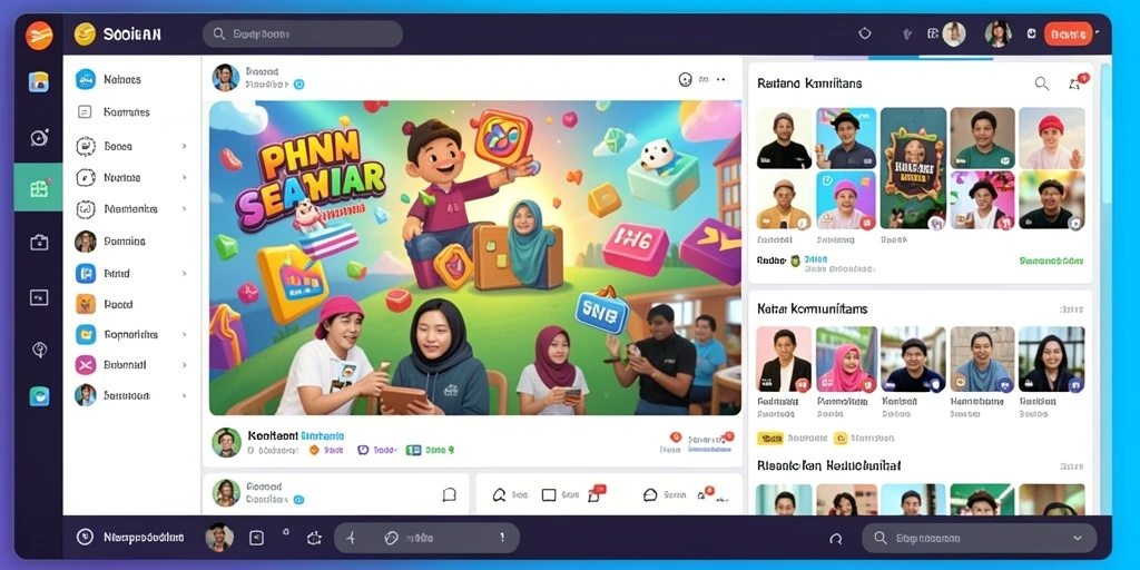 Tampilan antarmuka yang menarik dan mudah digunakan.