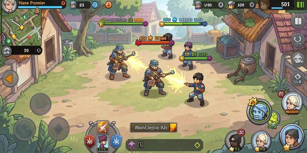 Tampilan home screen yang menarik dan mudah dinavigasi.