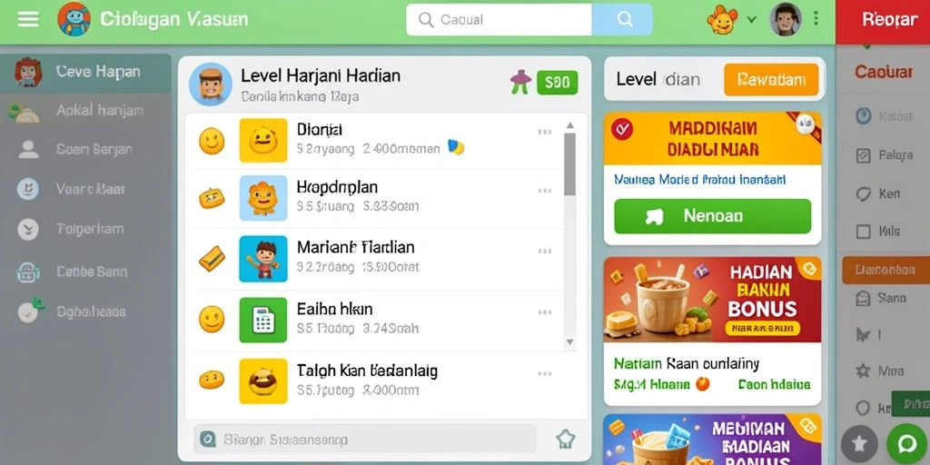 Tampilan antarmuka yang menarik dan mudah dinavigasi.