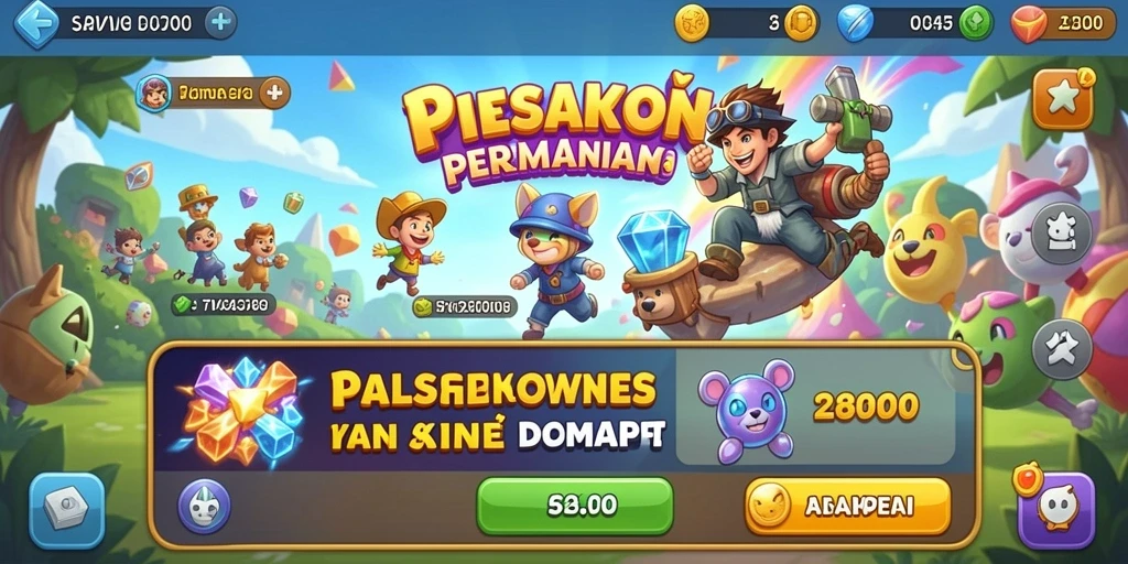 Tampilan antarmuka yang menarik dan modern.