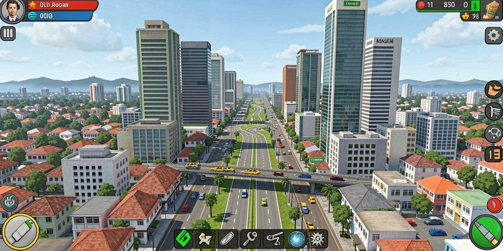 Tampilan antarmuka pengguna yang ramah dan modern.