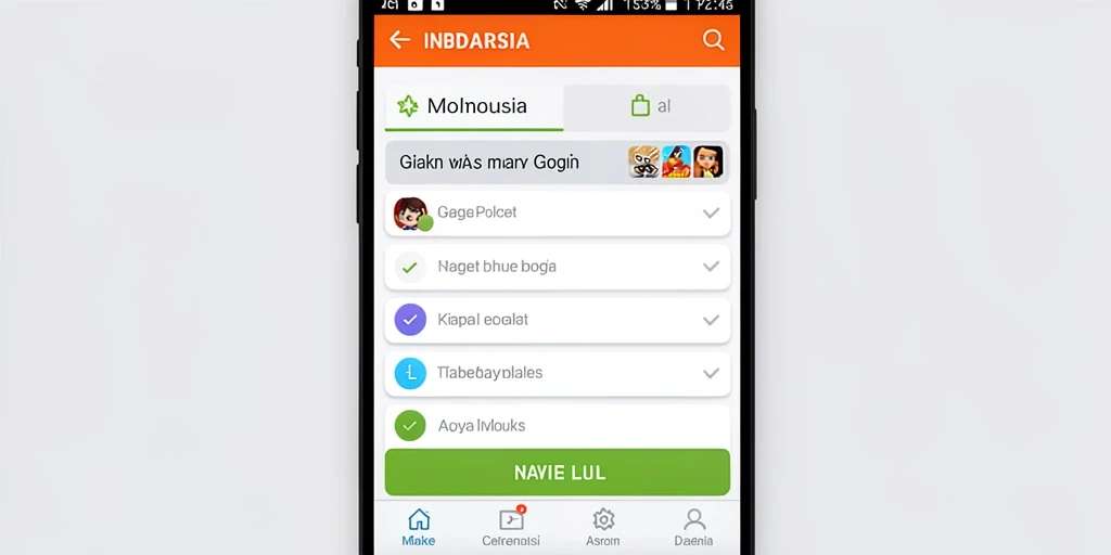 Tampilan antarmuka HARTASPIN yang menarik dan user-friendly.