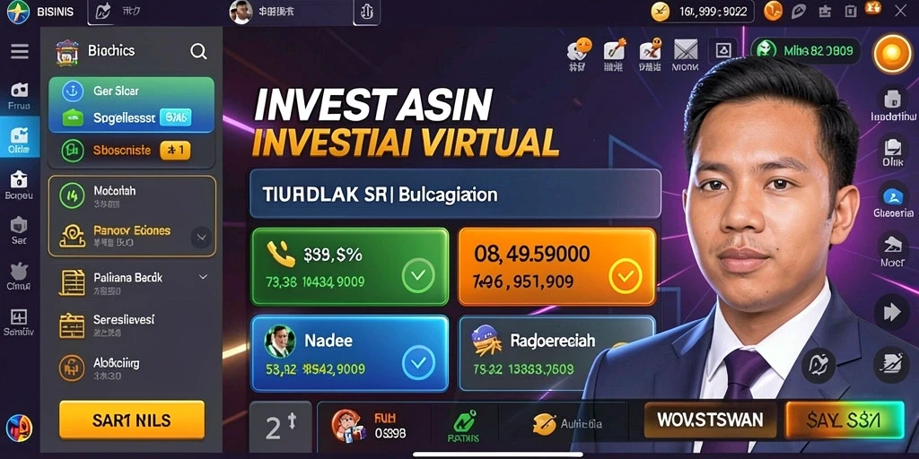 Screenshot menunjukkan tampilan antarmuka utama HOKIVIP.