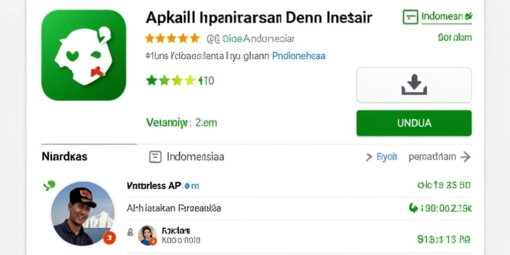 Tampilan awal aplikasi yang menarik dan mudah dinavigasi.