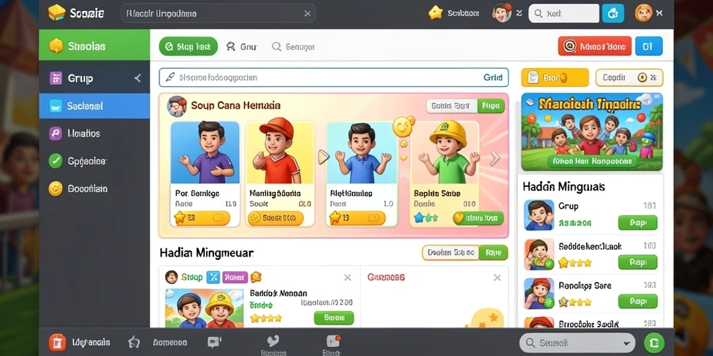 Tangkapan layar menampilkan karakter utama dalam aksi.