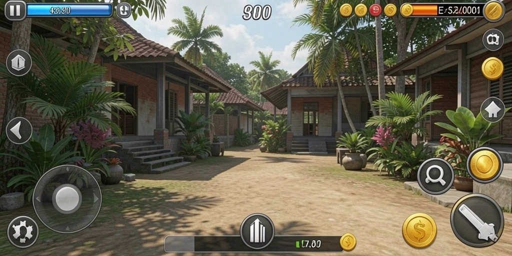 Tampilan awal aplikasi LUCUBET yang menarik dan informatif.