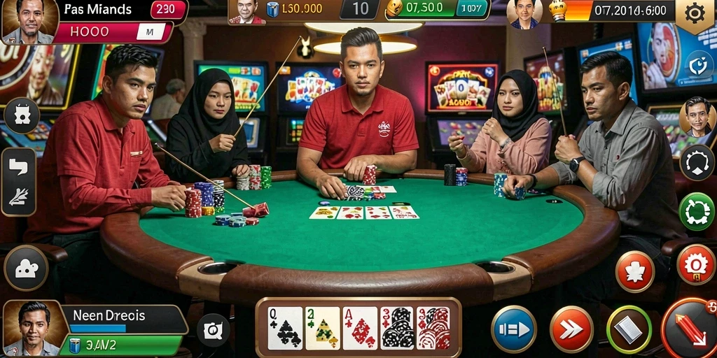Tampilan antarmuka yang user-friendly.