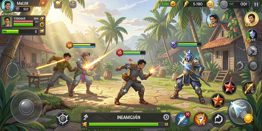 Tampilan utama NANASTOTO yang menarik perhatian.
