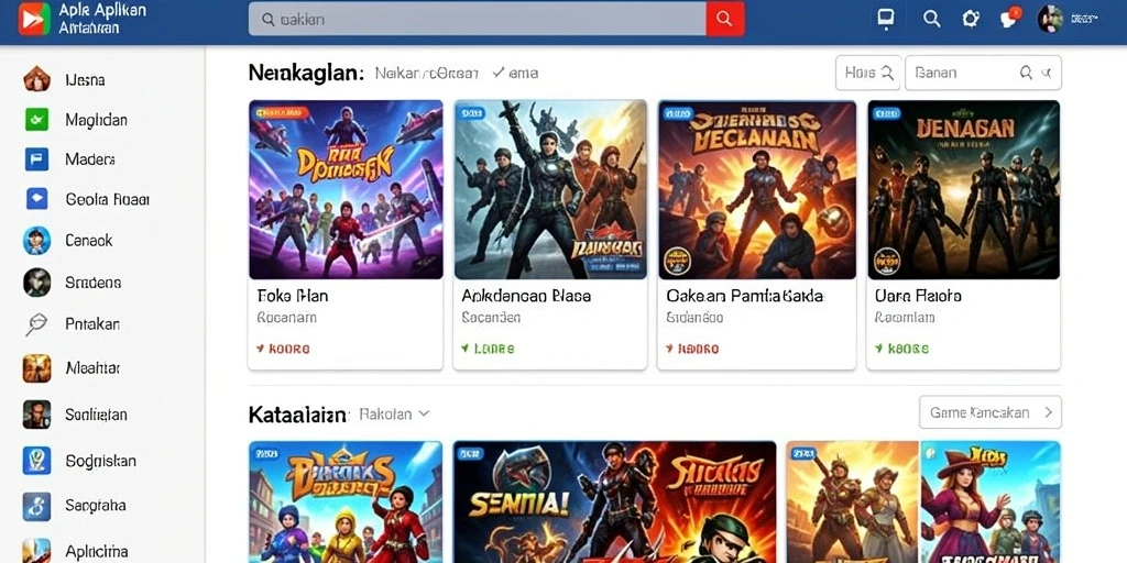 Antarmuka sederhana yang memudahkan pengguna baru.